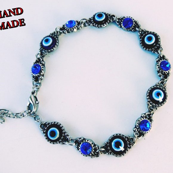 Evil Eye Bracelet Hand Made New. - Picture 3 of 3